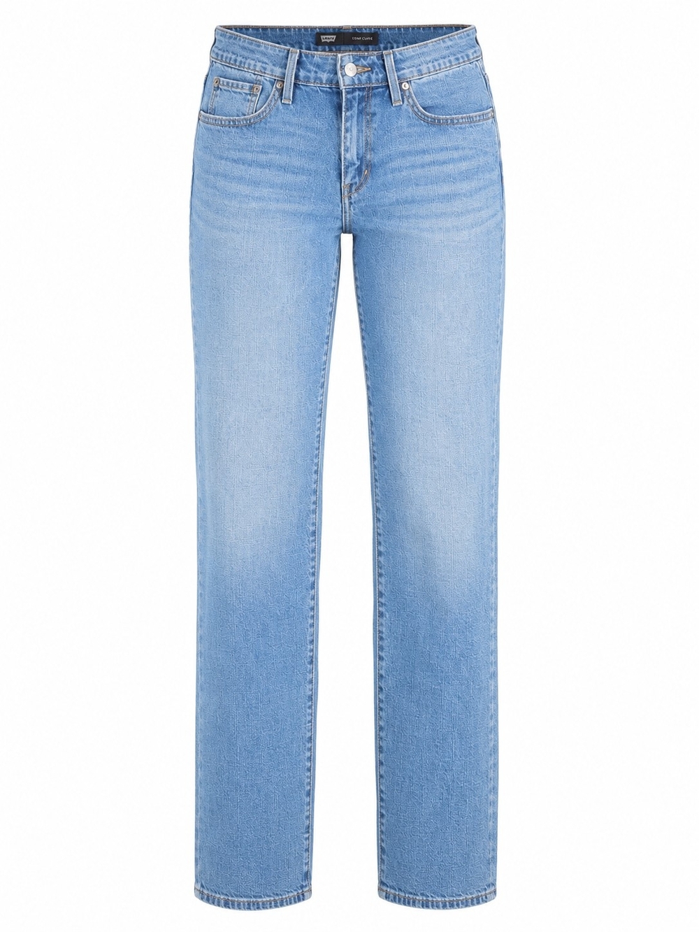 LEVI'S‎ | Demi Curve Classic Rise Straight Leg Light Wash 5 Pocket Jeans | 6 28